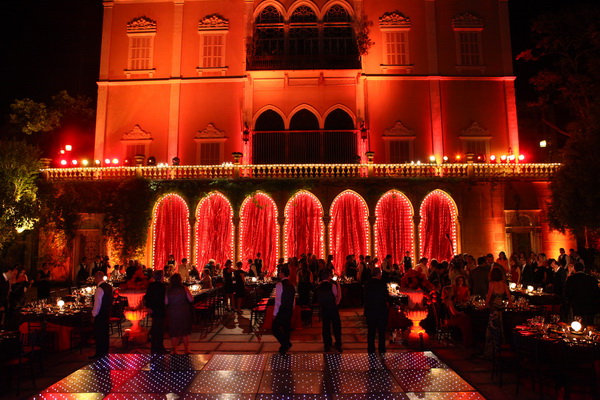Skoun dinner annual fundraising @ Sursock Palace garden.
